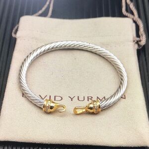 David Yurman Two-Tone Cable Bracelet
